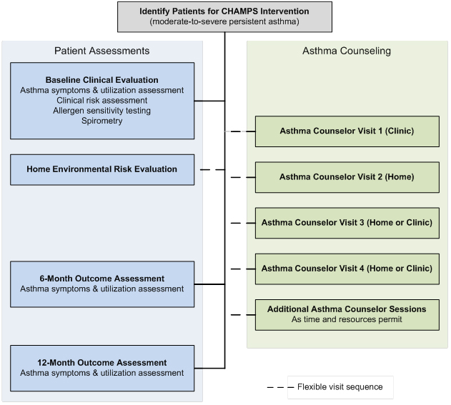 CHAMPS Intervention Diagram